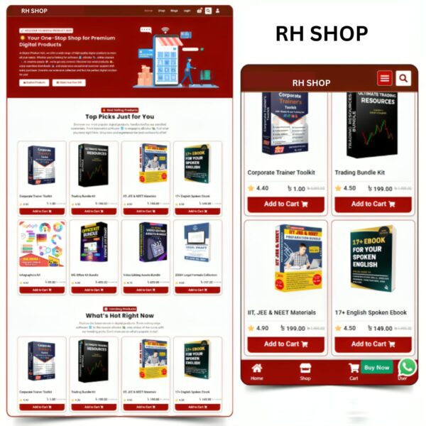 Digital Product Selling Template